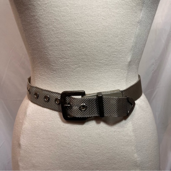 VINTAGE Mesh Metal Belt - Picture 1 of 5